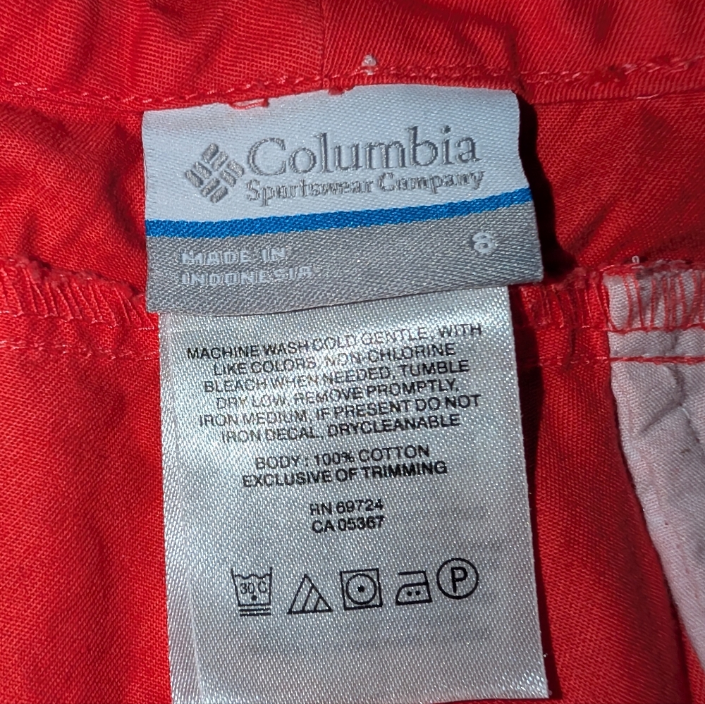 Columbia size 8 women's Bermuda shorts